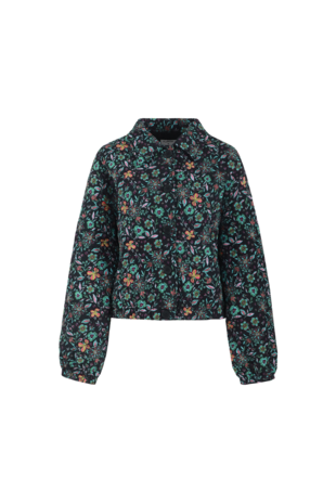 Fluresk Maribel jacket black/marine blue