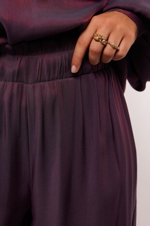 Fluresk Loretta pants dark purple