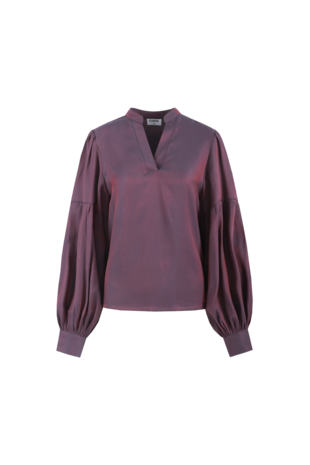 Fluresk Grover top dark purple