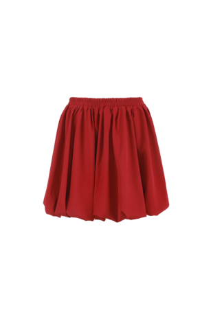 Fluresk Naime skirt rhubarb