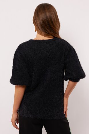 Fluresk Moraine knit top black