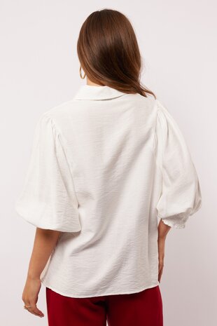 Fluresk Ysra top offwhite