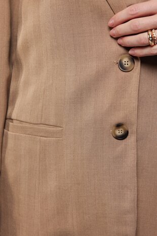 C&S Brigitte blazer light camel