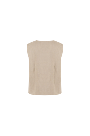 C&S Georgia gilet camel light