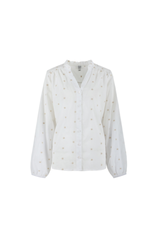 C&S Lizzy blouse offwhite/sand