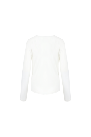 C&S Angel knit pullover wool white