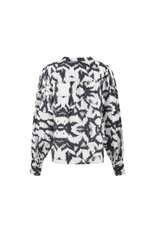 C&S Babette blouse offwhite/black