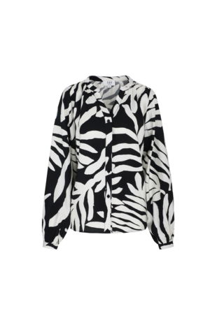 C&S Lea blouse offwhite/black