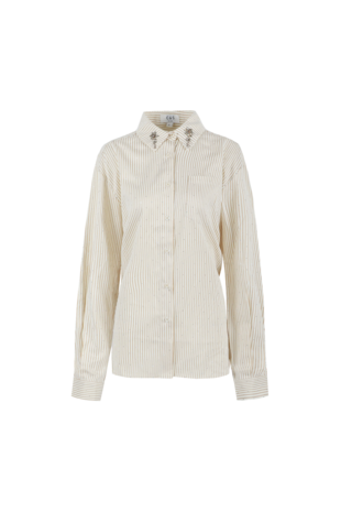 C&S Lyllith blouse offwhite/black