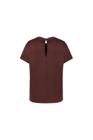 C&S Tess top dark brown
