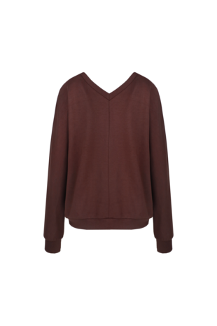 C&S Thalia top dark brown