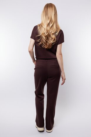 C&S Petra pants dark brown