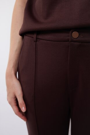 C&S Petra pants dark brown