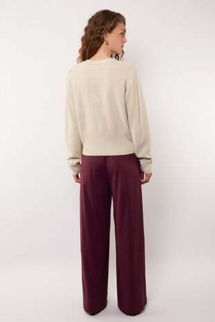 G maxx Marbella pants Mauve Wine