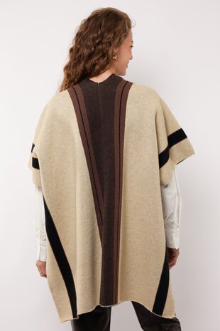 G Maxx Patti knit cardigan Wood Ash/Black