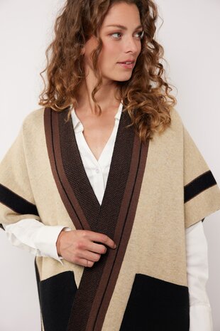 G Maxx Patti knit cardigan Wood Ash/Black