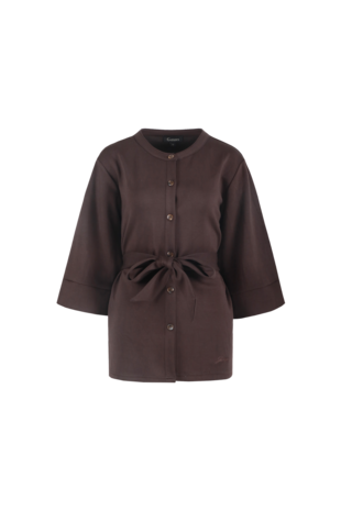 G Maxx Winona blouse Dark Chocolate