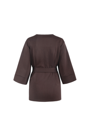 G Maxx Winona blouse Dark Chocolate