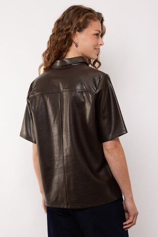 G Maxx Adele blouse Dark Chocolate