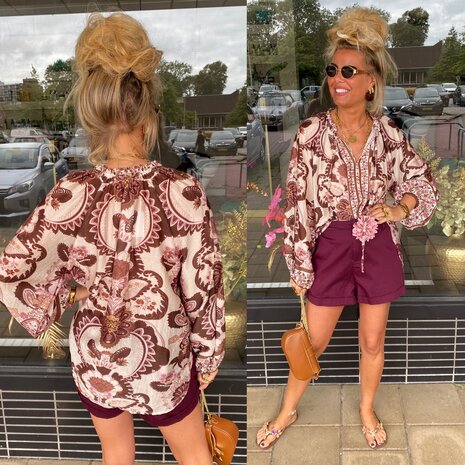Mieke blouse barok