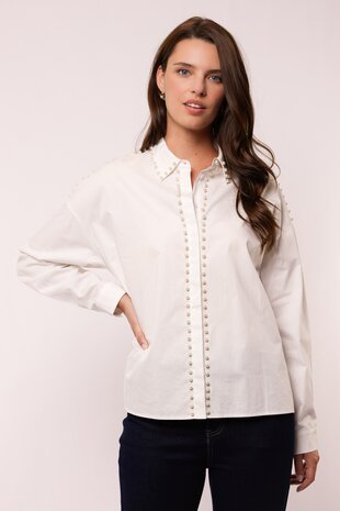 G Maxx Idris blouse offwhite