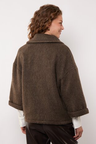 Claim G Maxx Martina jacket Dark Chocolate 