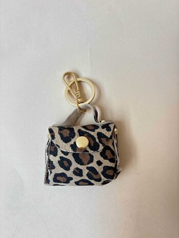 Tas Sleutelhanger 0.6 leopard