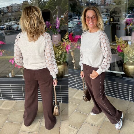 Amanda Elly top beige