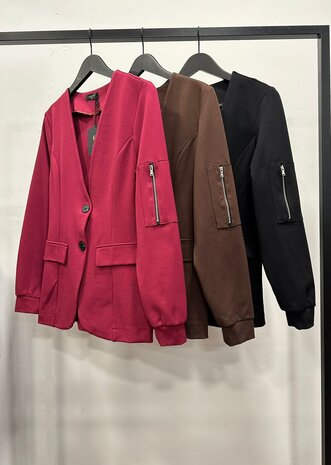 Chastar Sevanne blazer bruin