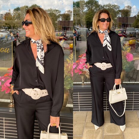 Wauw Wendy blouse zwart