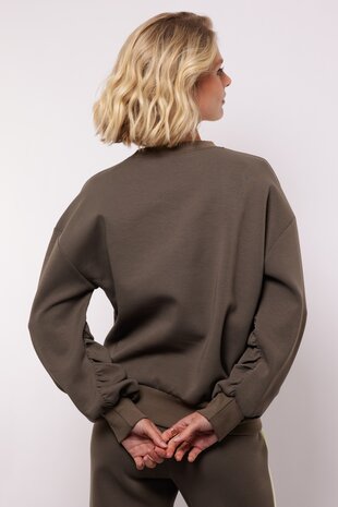 Fluresk Dianthe sweater Clay