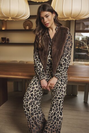 G Maxx Tahlia broek Wood Ash/Grey Brown