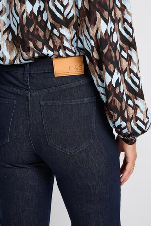 C&S Naomi pants Denim Dark Blue