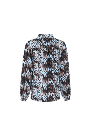 C&S Lea blouse Skyway/Bronze