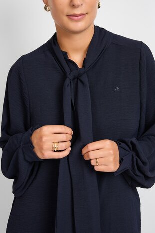 C&S Lillith blouse Midnight Blue