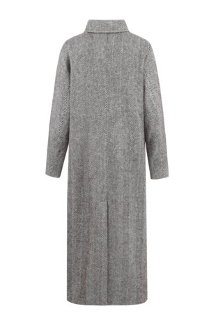 C&S Olivia coat Dark Chocolate