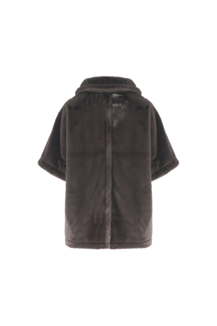 C&S Orla coat Dark Chocolate