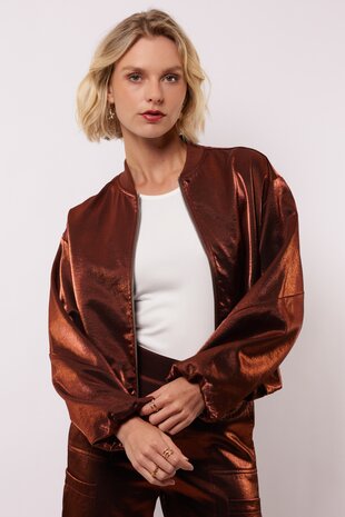 FLuresk Thirza jacket Rum Raisan