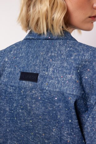 FLuresk Lucy jacket Denim Dark Blue