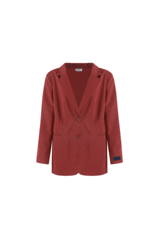 FLuresk Mirna blazer Wine Red