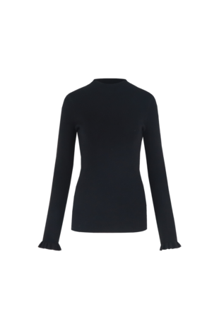 C&S Astrid knit pullover black