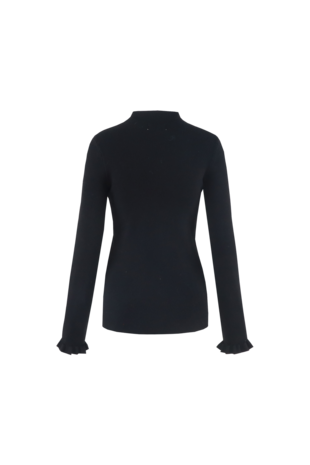 C&S Astrid knit pullover black