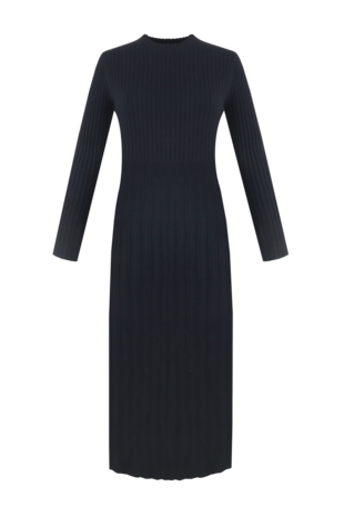 C&S Dalia knit dress black