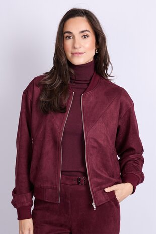 C&S Judith jacket Amarone Cabernet