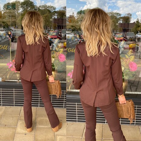 Chastar Sevanne broek bruin