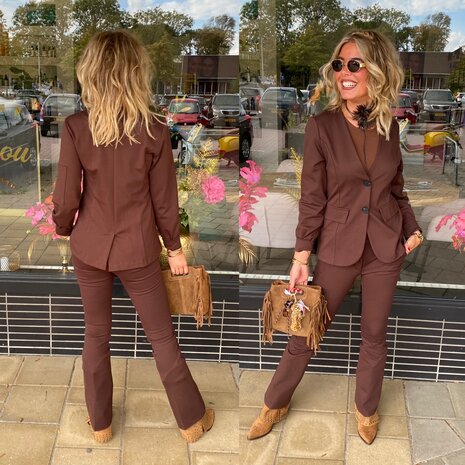 Chastar Sevanne broek bruin