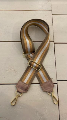 Tas Straps - brons/goud