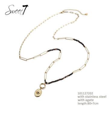 Marieke Glamour ketting goud