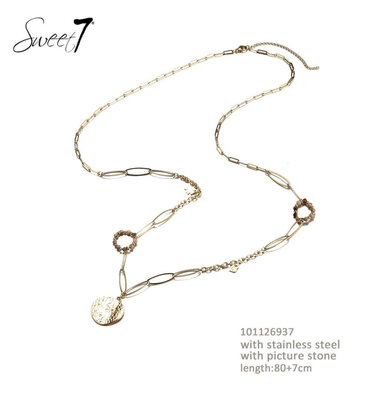 Maria Glamour ketting goud