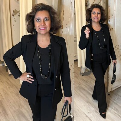 Chastar blazer - zwart